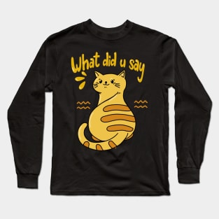 Sentimentil Cat Long Sleeve T-Shirt